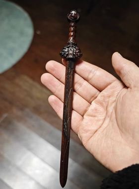 天师龙虎剑簪雷击枣木发