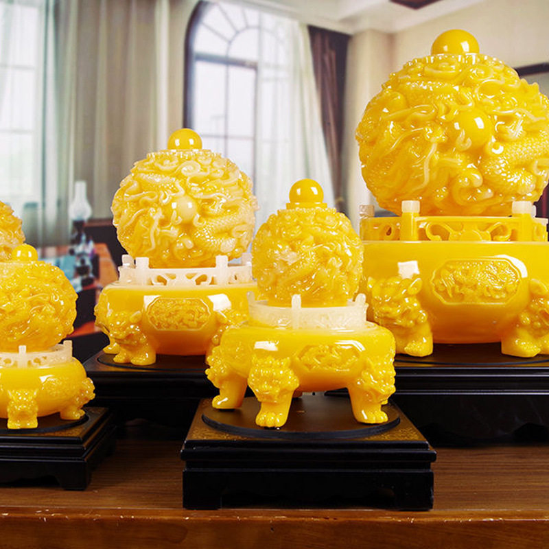 厂家九龙乾坤鼎摆件招财九龙戏珠时来运转家居客厅办公室礼品