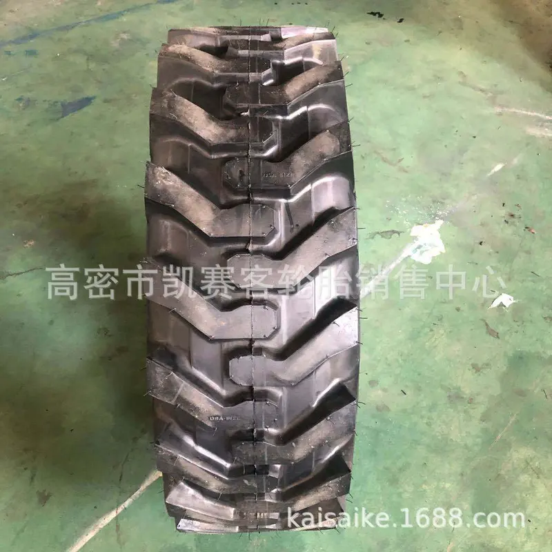 出口配套两头忙挖掘机轮胎12.5/80-18  R-4真空铲车轮胎12层级