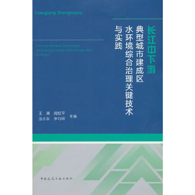长江中下游典型城市建成区水环境综合治理关键技术与实践