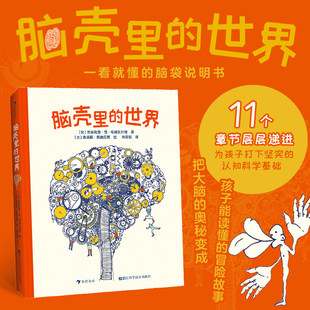 浪花朵朵正版 脑壳里的世界 9岁以上 少儿科学启蒙读物 脑部说明书 科普百科 童书