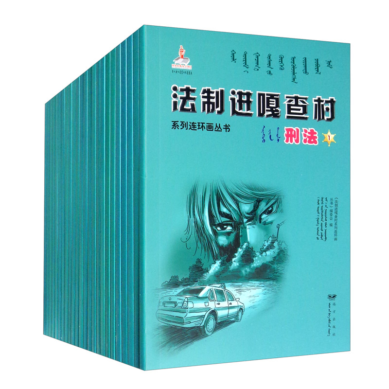 法制进嘎查村系列连环画丛书.刑法(全24册)