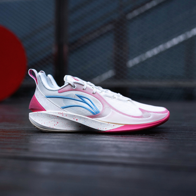 李宁闪凌2V2丨减震轻量高回弹篮球场地鞋男子25新款专业运动鞋子