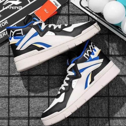 李宁惟吾Superwave Mid潮流经典休闲时尚软底高低帮男女运动板鞋