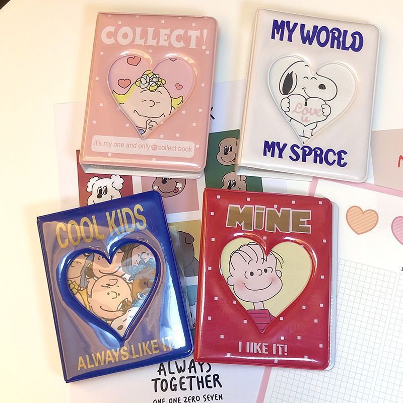 韩国拍立得3寸相册本高颜值迷你爱心追星收纳名片卡片小卡影集