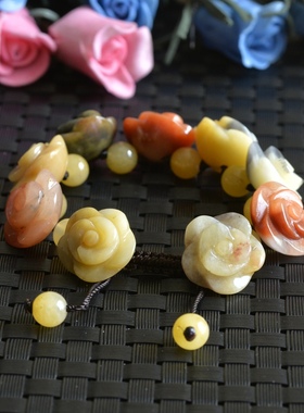 天然新疆手钏彩玉