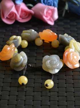 天然新疆手钏彩玉