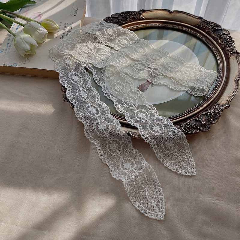 甜美长条超仙发带蕾丝绣花镂空飘带巾女春夏薄款小丝巾细窄腰带,服饰配件/皮带/帽子/围巾,围巾/丝巾/披肩,淘宝优惠券,粉丝福利购,淘宝优惠卷