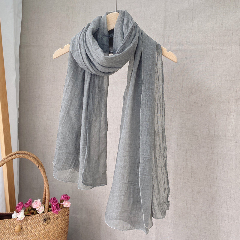 秋冬季薄款棉麻围巾女纯色百搭文艺紫色披肩两用长款防晒纱巾保暖,服饰配件/皮带/帽子/围巾,围巾/丝巾/披肩,淘宝优惠券,粉丝福利购,淘宝优惠卷