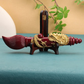 朱砂摆件文昌笔摆件紫金砂毛笔办公桌玄关居家摆设工艺品直播代发