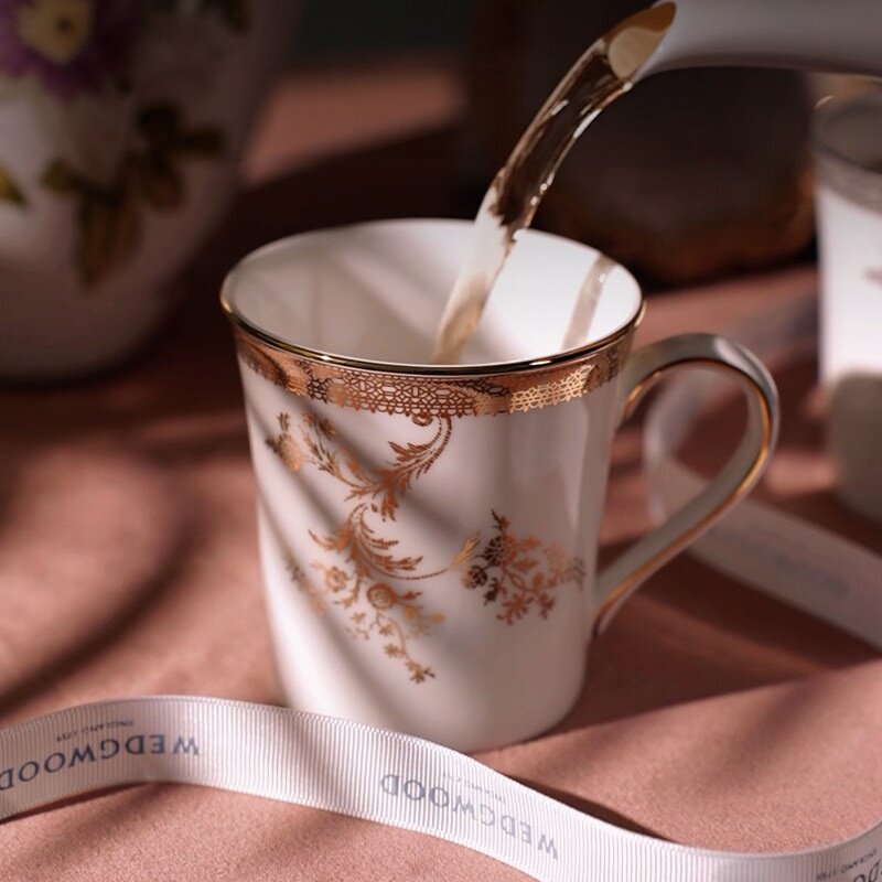 WEDGWOOD&VeraWang金色蕾丝