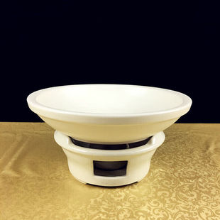 能具陶瓷状元锅鱼头煲暖炉加热保温蜡烛酒精炉剁椒鱼头小炒肉汤盘