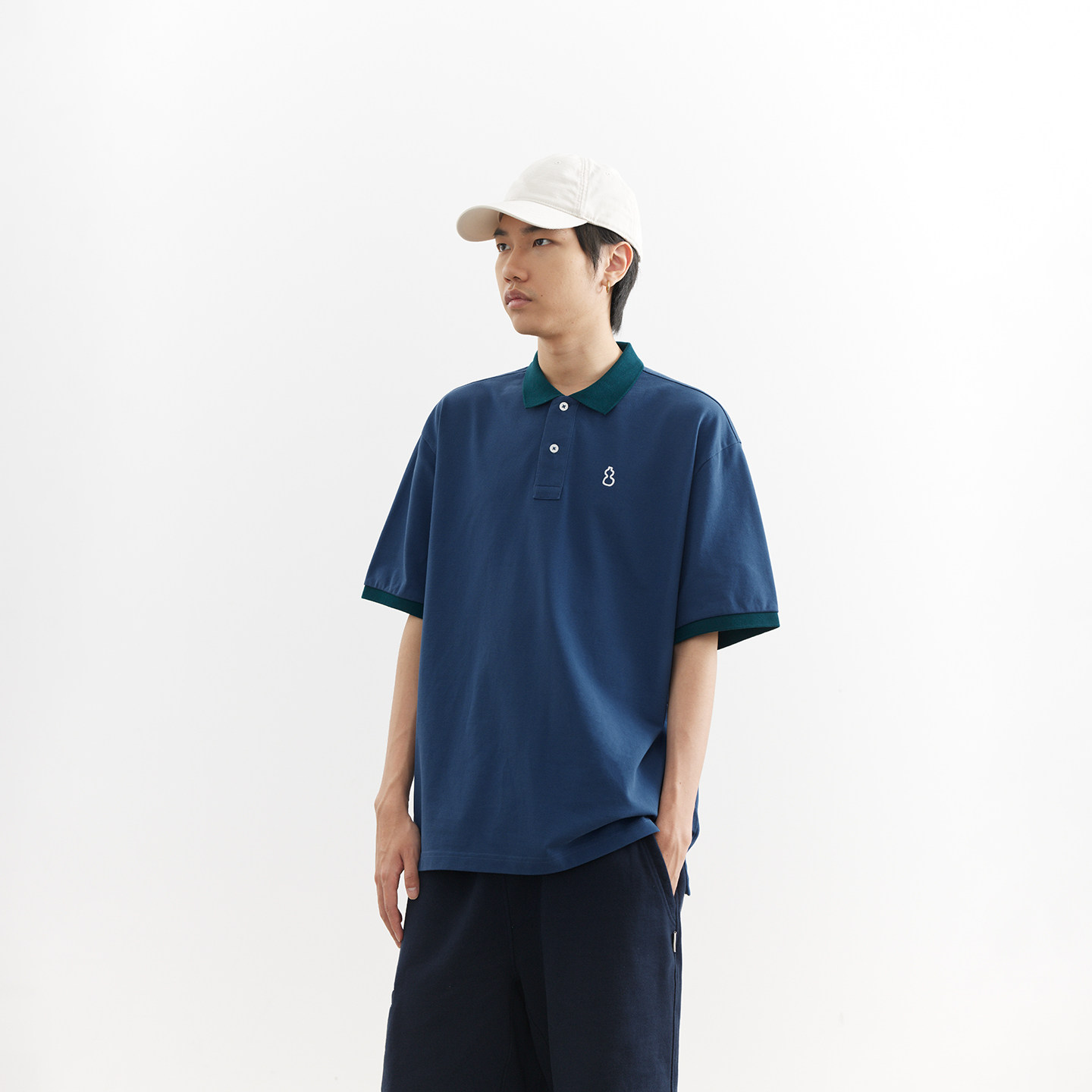 吃茶去凉感速干短袖Polo衫