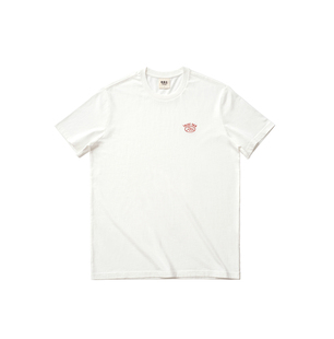 刺绣local tea T恤男款 吃茶去复古水洗舒适全棉圆领短袖