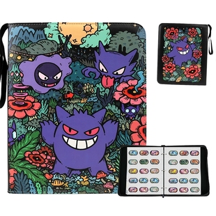 新款宝可梦明耀之星卡收集册椭圆加傲盘卡册街机游戏卡牌收藏册包