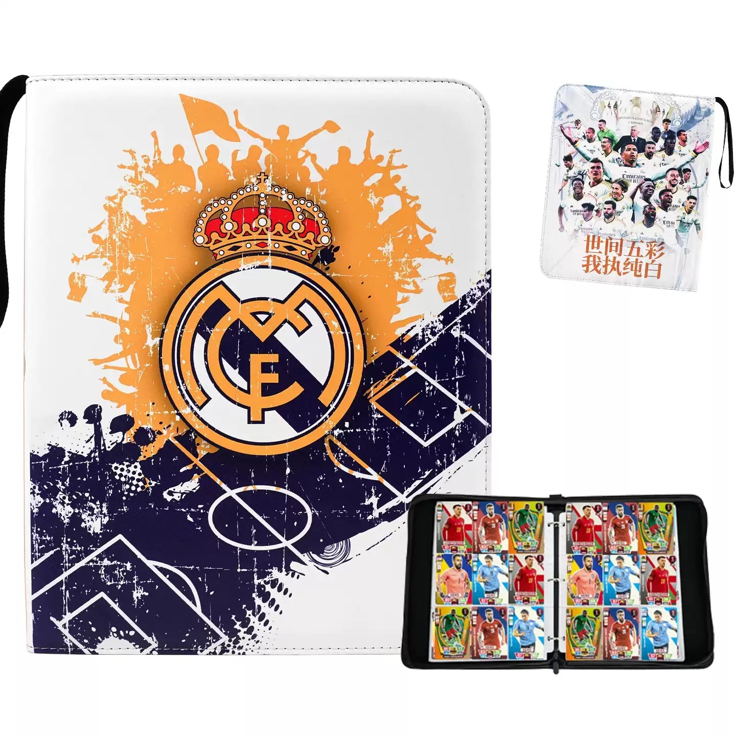 球星卡册卡片卡册帕尼尼世界杯足球C罗梅西欧洲杯大容量PU收藏册,模玩/动漫/周边/娃圈三坑/桌游,动漫挂件/文具,淘宝优惠券,粉丝福利购,淘宝优惠卷