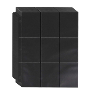 双页黑色内页9格卡页4宫格活页卡册页宝可梦收纳页PT内页卡补充页