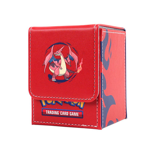 宝可梦ptcg卡盒神奇宝贝卡片桌游卡牌盒收纳盒100+便携卡套收藏盒