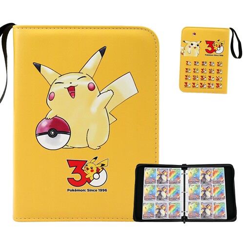 宝可梦30周年卡册神奇宝贝30th收纳册大容量TCG收藏册Pokemon卡包