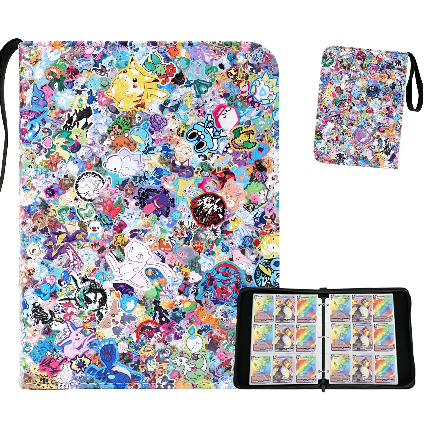 宝可梦30周年PTCG卡片收藏册25th卡册豪华皮质神奇宝贝卡牌收纳册