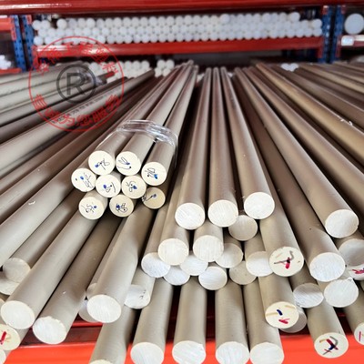 进口米黄色PET棒黑色petp PBT+30%板棒加纤pet棒耐磨食品pet板材