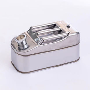 俊屹佳加厚型不锈钢油桶40L升柴油壶加油桶摩托车备用油箱201不锈