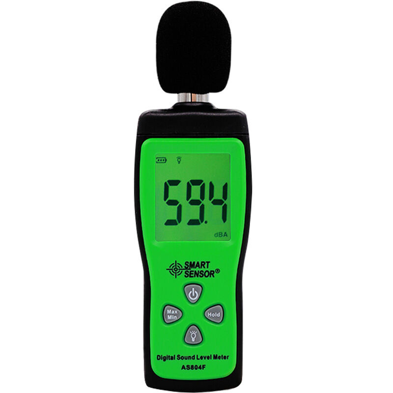 数字噪音计手持噪音分贝仪分贝计声级计噪音测试仪AS804