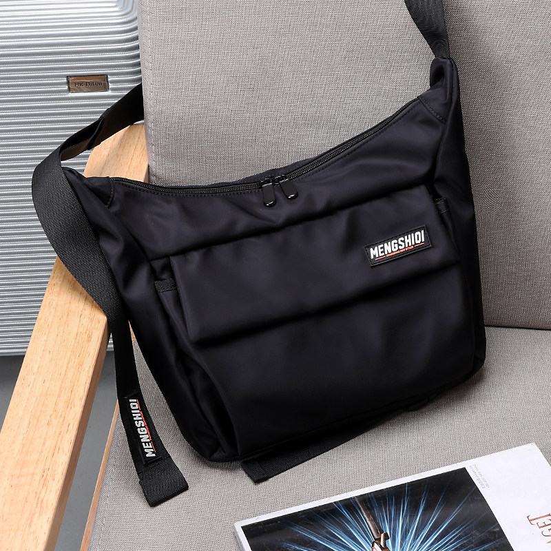 日系潮牌山本风斜挎包男单肩包男邮差背包学生工装休闲挎包潮男包