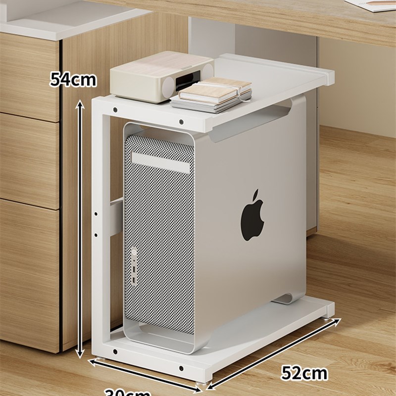 电脑主机托架办公室打印机置物架小型台式机箱收纳支架小型分层柜