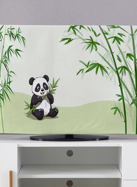 新款电视机罩防尘罩布盖巾556575寸家用挂式曲屏液晶台式电视套罩