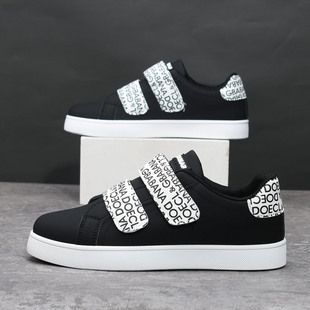 2026春季 低帮黑色运动潮鞋 款 男士 潮流百搭休闲德训板鞋 欧洲站男鞋