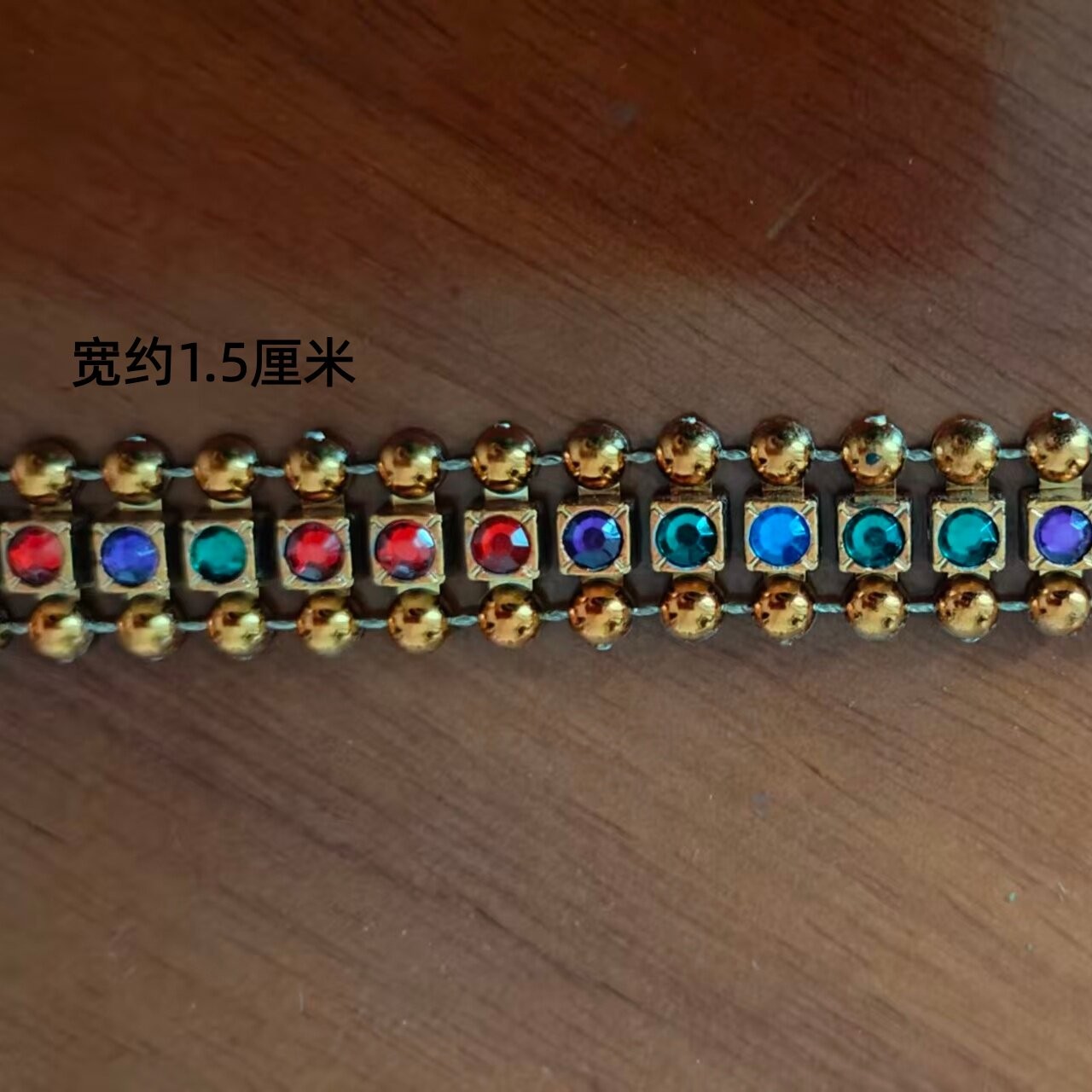 花边民族服饰帽子配饰七彩折纸花边彩色配件贴饰装饰节日装扮装饰