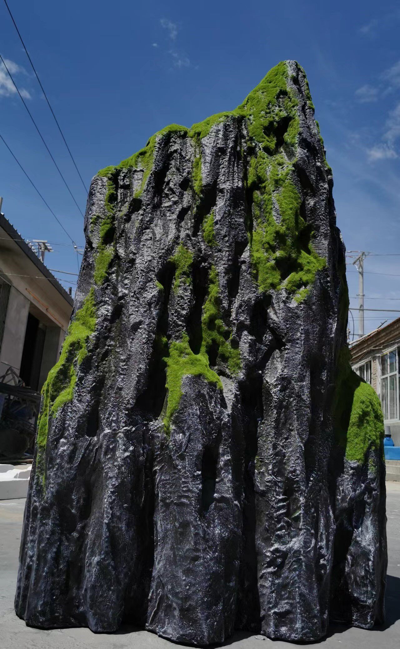 仿真假山石头泡沫造景景观摆件户外空心庭院布置道具禅意装饰
