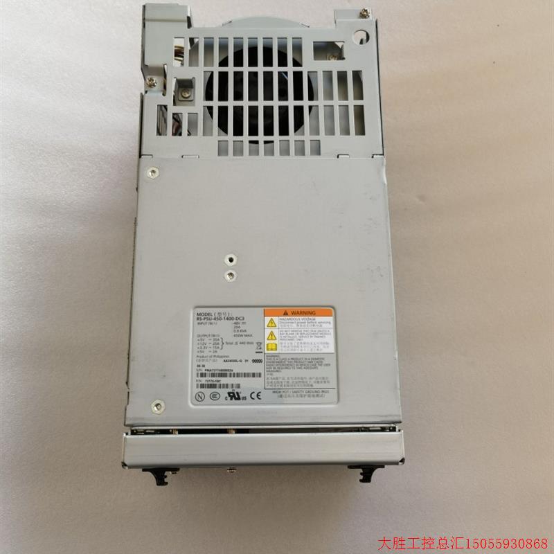 拍前询价:NetApp DS14MK4直流电源 114-00025 RS-PSU-450-1400-