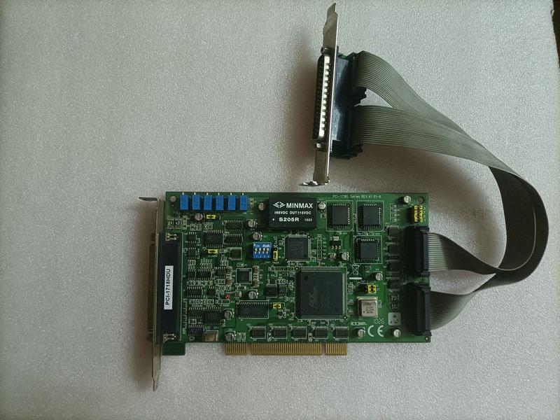 研华 PCI-1718U REV.A1 01-6 12位，16通道多功能数据采集卡