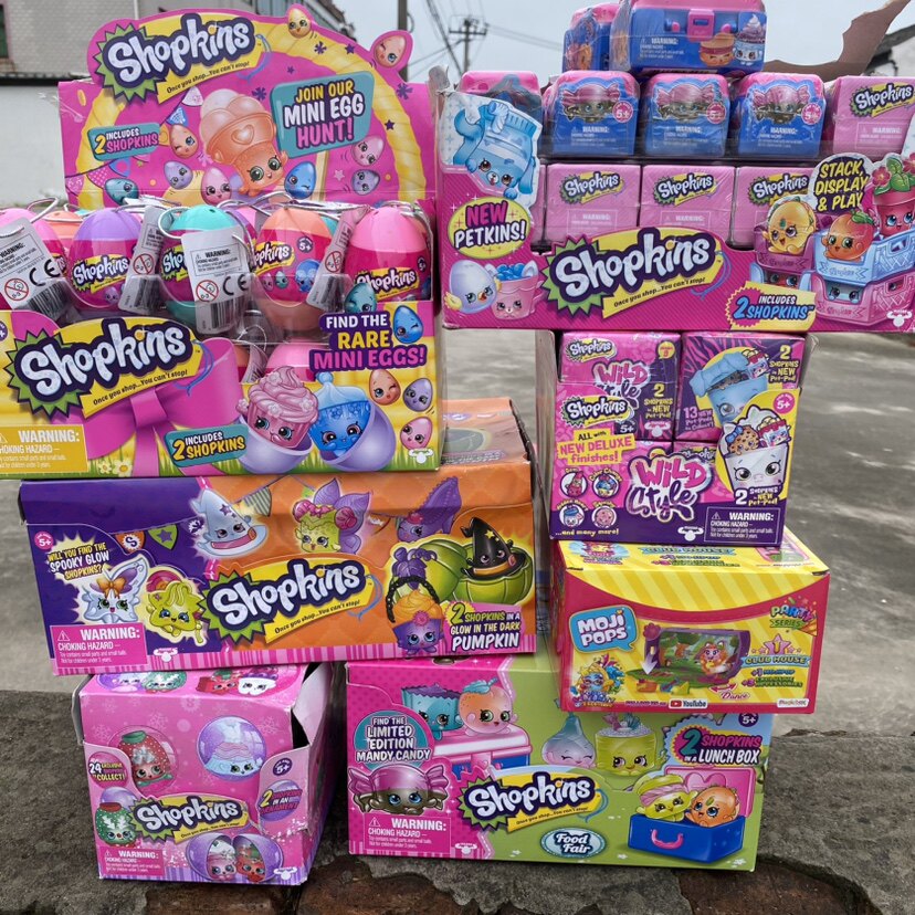 SHOPKINS 쇼핑 엘프 블라인드 박스 유치원 선물 서프라이즈 블라인드 박스 슈퍼마켓 쇼핑 인형 컬렉션 작은 장식품