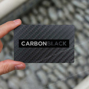 碳纤维卡创意名片制作碳纤维会员卡印刷碳纤维名片设计定做