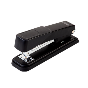 得力0426订书机办公用订书器适配12号书钉便携式钉书机多功能定书机20页钉厚书中号装订机学生家用