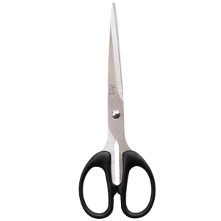 得力剪刀小号大剪子小型办公用家用便携式不锈钢剪纸刀儿童厨房手工简刀拆快递刘海用学生线头裁纸裁缝剪钓鱼