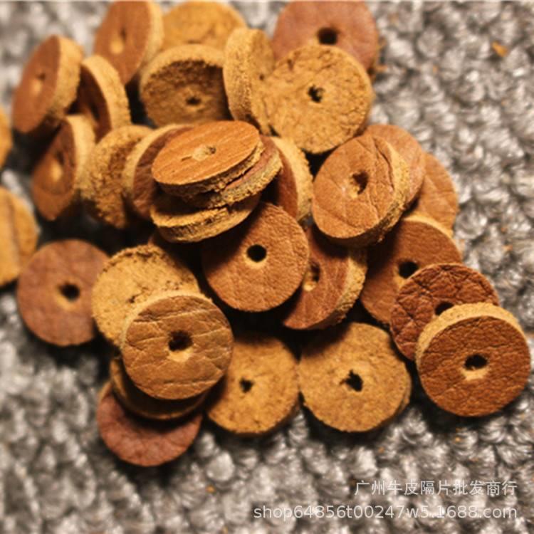 羊皮超软超薄牛皮隔片100片6 8 10MM文玩佛珠手串垫片DIY饰品配件图片