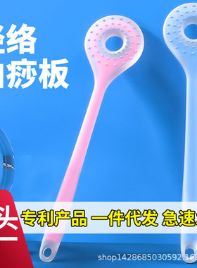 高颜值洗澡刷子搓背不求人长柄刷软毛双面沐浴刷搓泥去灰搓澡刷背