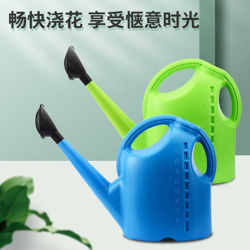 园艺工具。淋水壶多功能】！大号浇菜花卉洒水壶花卉花洒壸带盖【