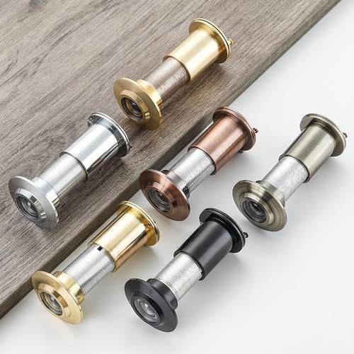 防盗门家用通用防撬防拆堵盖防盗门钢质防火门门镜大