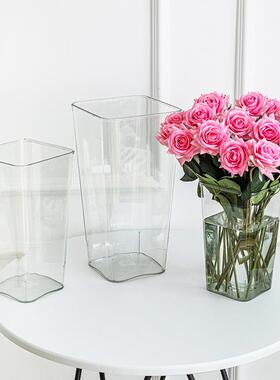 醒花桶家用鲜花养花束插花塑料桶花店专用深水养花装花花筒落地式