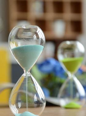 创玻璃磁铁磁力沙漏 时光计时器送男女友生男生小礼物生日礼意品