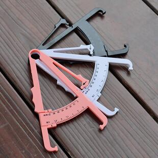 体脂钳夹皮脂脂肪卡卷专业尺测量仪手握皮褶厚度计金属率家用健身