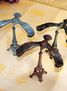 合金平衡摆件衡仿铜平鹰鹰摆件