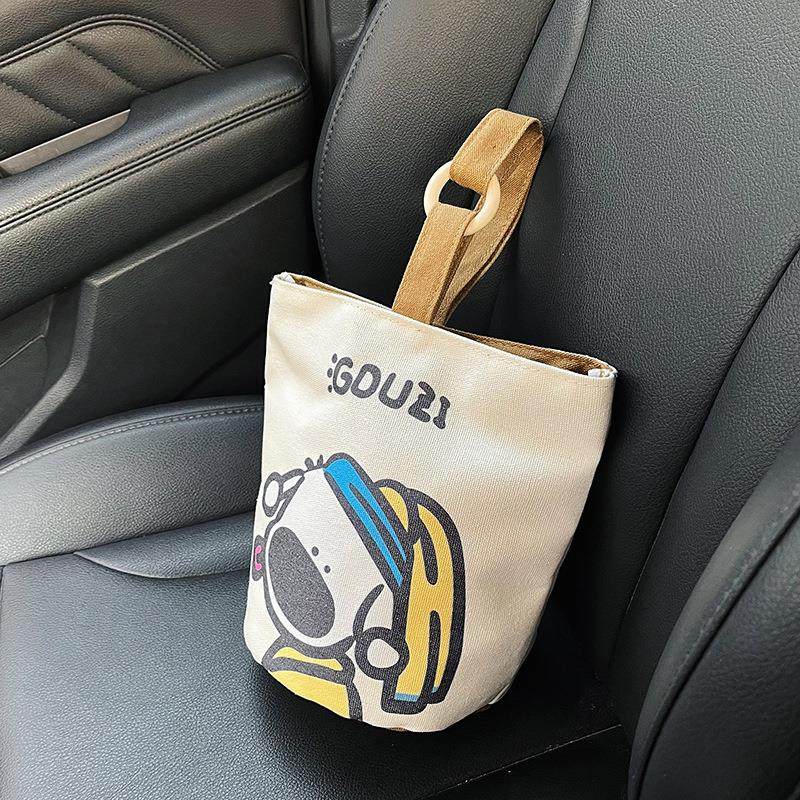 上班族便携手提袋帆布水桶包可爱水桶型手拎便当包宝妈外出手提包,箱包皮具/热销女包/男包,水桶包,淘宝优惠券,粉丝福利购,淘宝优惠卷