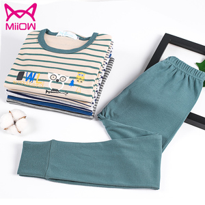 28.9元包邮   猫人 MR18112 儿童纯棉内衣套装