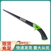 400电泳塑柄手锯可折叠 园林锯木工手锯现货批发 农用果树修枝锯